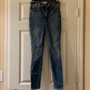 Madewell skinny jeans